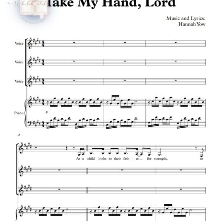Take My Hand, Lord