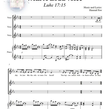 With A Loud Voice <br>Luke 17:15